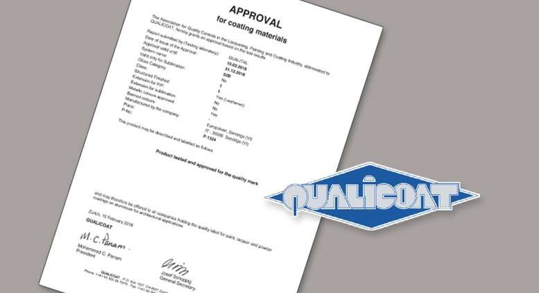 New powder coatings series approved by Qualicoat