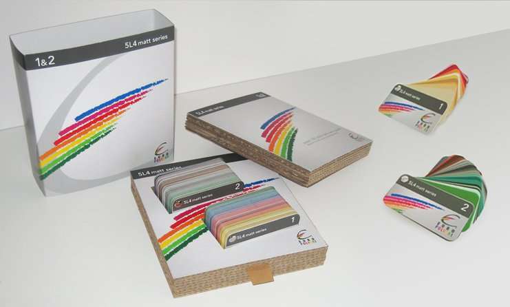 Brand new palette for 5L4 MATT series